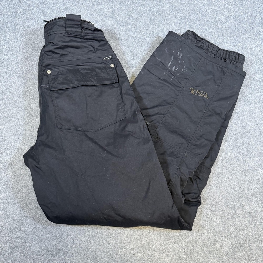 Obermeyer Pants Womens 8 Black Unchained Snow Ski Snowboard Relaxed Fit Pockets